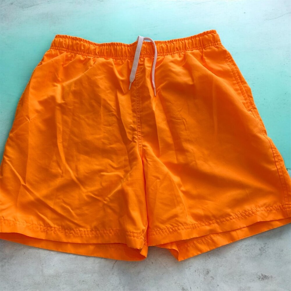 Men's Elastic Waist, Drawstring, Swim Trunks by O'Rageous, Medium